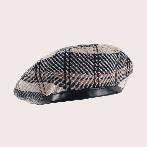 Accessories - 2/$20 Plaid Beret